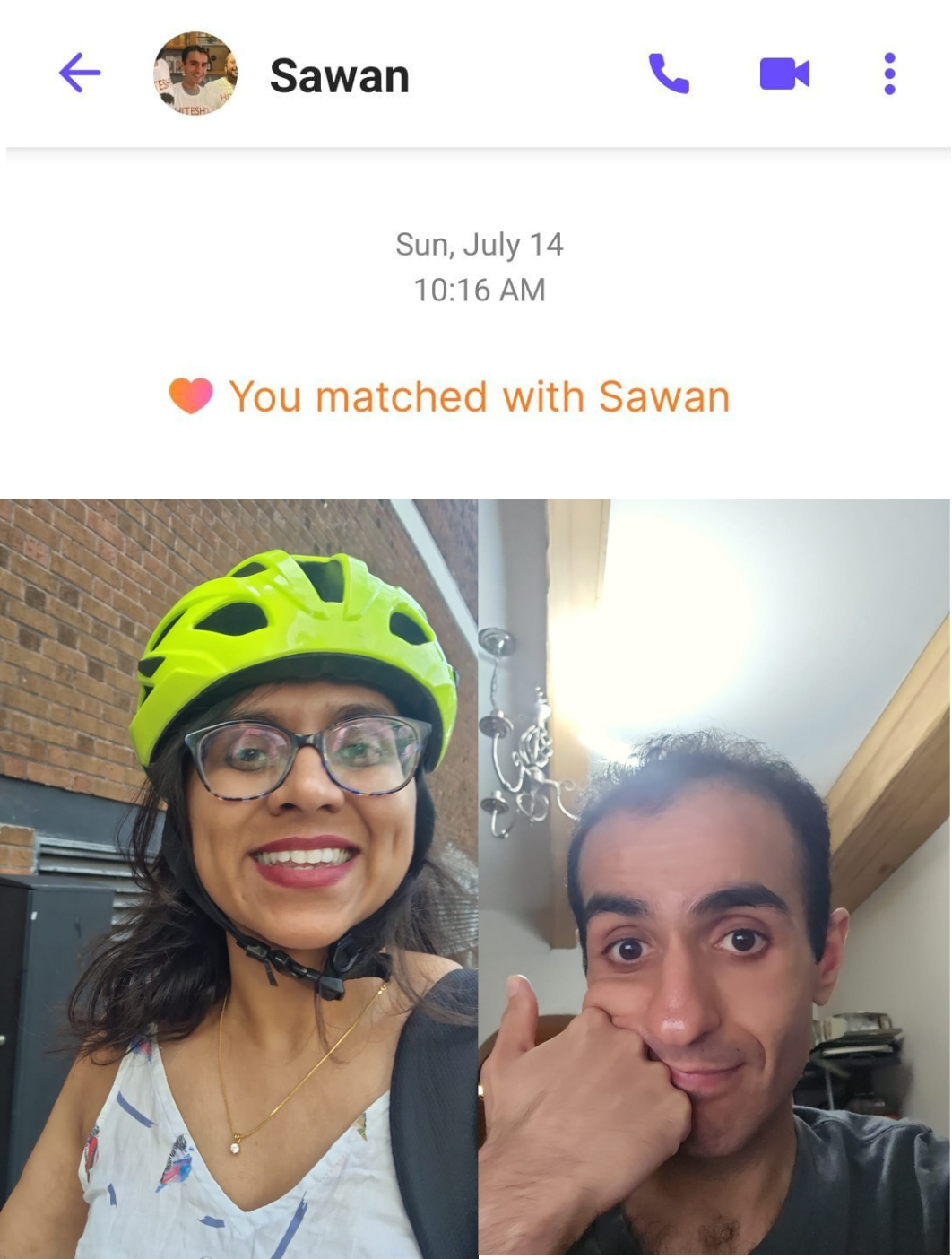 When we first met